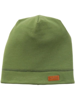 Walkiddy Czapka beanie w kolorze zielonym rozmiar: 47-49 cm