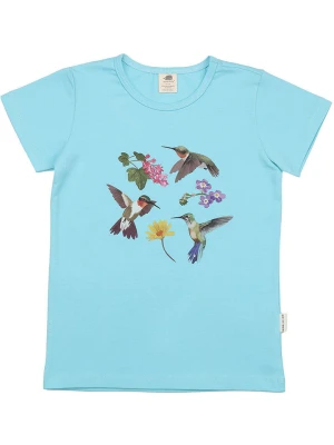 Walkiddy Koszulka w kolorze błękitnym rozmiar: 104