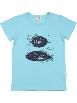 Walkiddy Koszulka w kolorze błękitnym rozmiar: 128