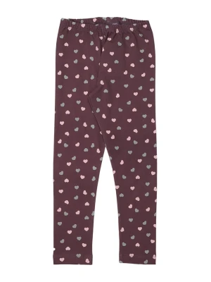 Walkiddy Legginsy w kolorze ciemnofioletowym rozmiar: 110