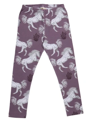 Walkiddy Legginsy w kolorze fioletowym rozmiar: 50/56