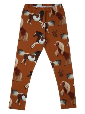 Walkiddy Legginsy w kolorze jasnobrązowym rozmiar: 92