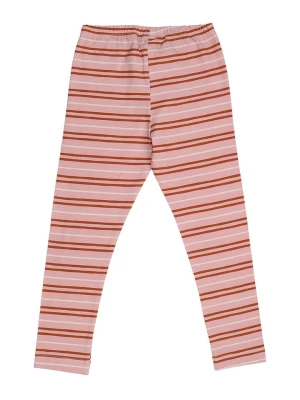 Walkiddy Legginsy w kolorze jasnoróżowo-czerwonym rozmiar: 104
