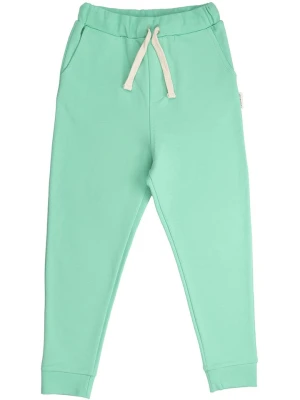 Walkiddy Spodnie dresowe w kolorze zielonym rozmiar: 104