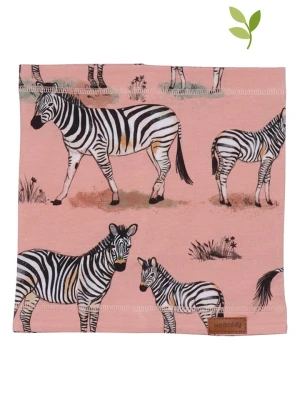 Walkiddy Szal-koło w kolorze jasnoróżowym - 25 x 24 cm rozmiar: onesize