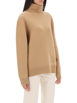 Walter Virgin Wool Turtleneck Sweater A.p.c.