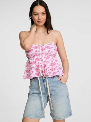 Warstwowy top na ramiączkach Flirt Alert Victoria's Secret