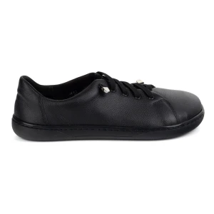 WASAK Buty damskie barefoot minimalistyczne skórzane 0771W czarny groszek czarne