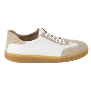 WASAK Buty męskie barefoot minimalistyczne skórzane 0248W białe