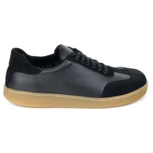 WASAK Buty męskie barefoot minimalistyczne skórzane 0248W czarne