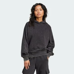 Washed-Out Boyfriend-Fit Hoodie Adidas