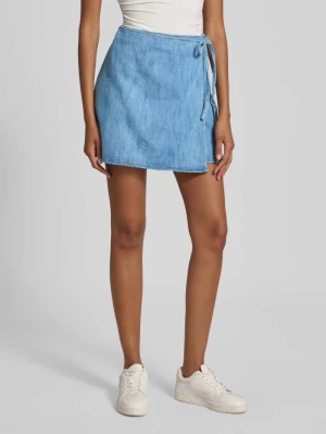 Wąska spódnica kopertowa z bawełnianego denimu model ‘NOELLE’ Only