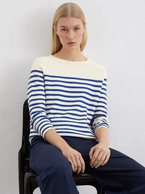 Wąski sweter w paski Marc O'Polo