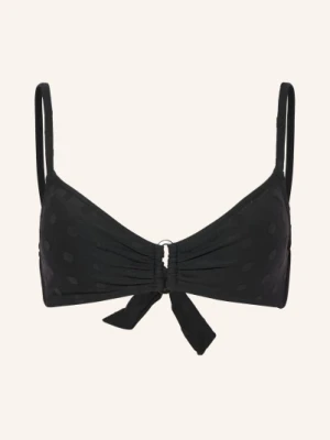 Watercult Bralette Bikini Modern Dots schwarz