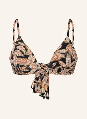 Watercult Dół Od Bikini Bralette Les Côtes Z Ozdobnymi Perełkami schwarz