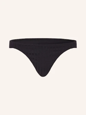 Watercult Dół Od Bikini Brazylijskiego Henley Rib schwarz