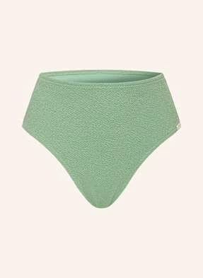 Watercult Dół Od Bikini Z Wysokim Stanem Swim Sparkle Z Błyszczącą Przędzą gruen