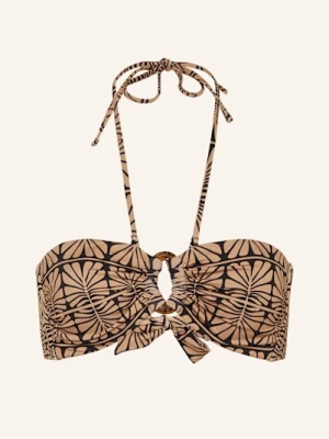 Watercult Góra Od Bikini Bandeau Artisan Vibe braun
