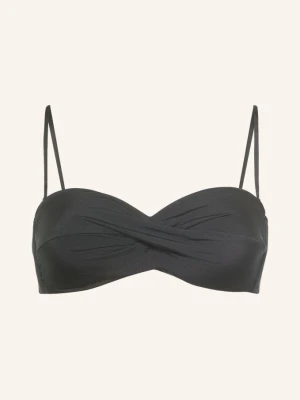 Watercult Góra Od Bikini Bandeau Soft Sculpt W Stylu Kopertowym schwarz CZARNY