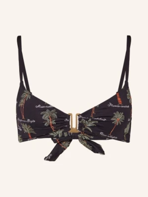 Watercult Góra Od Bikini Bralette Art Herbaria schwarz