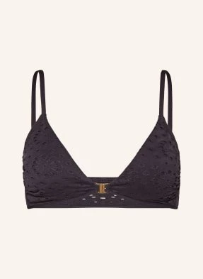 Watercult Góra Od Bikini Bralette Riviera Notes schwarz