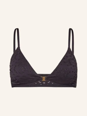 Watercult Góra Od Bikini Bralette Riviera Notes schwarz