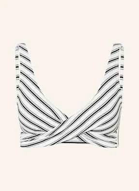 Watercult Góra Od Bikini Bralette Seaside Splash weiss