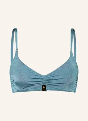 Watercult Góra Od Bikini Bralette Shimmering Solids blau