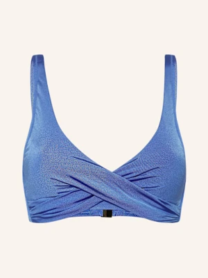 Watercult Góra Od Bikini Bralette Shimmering Solids lila