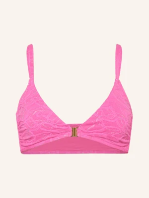 Watercult Góra Od Bikini Bralette Supernova Z Błyszczącą Przędzą pink