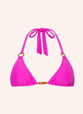 Watercult Góra Od Bikini Trójkątnego Bamboo Solids pink