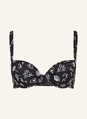 Watercult Góra Od Bikini Z Fiszbinami Café La Mer schwarz