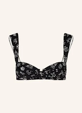 Watercult Góra Od Bikini Z Fiszbinami Café La Mer schwarz