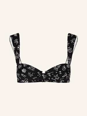 Watercult Góra Od Bikini Z Fiszbinami Café La Mer schwarz