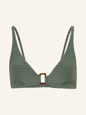 Watercult Góra Od Bikini Z Fiszbinami Essential Twist gruen ZIELONY