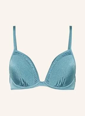 Watercult Góra Od Bikini Z Fiszbinami Shimmering Solids blau