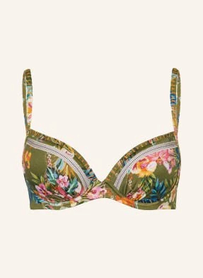 Watercult Góra Od Bikini Z Fiszbinami Sunset Florals gruen