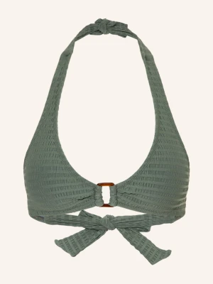 Watercult Góra Od Bikini Z Wiązaniem Na Szyi Essentiel Twist gruen ZIELONY