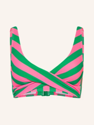 Watercult Top Bikini Typu Bustier Stripe Energy rosa