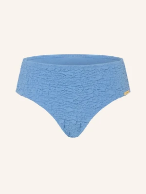 Watercult Spodnie Z Dolem Od Bikini Tidal Texture blau JASNONIEBIESKI