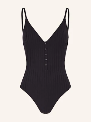 Zdjęcie produktu Watercult Strój Kąpielowy Henley Rib schwarz