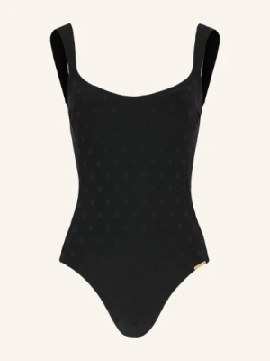 Watercult Strój Kąpielowy Modern Dots schwarz CZARNY