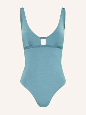Watercult Strój Kąpielowy Shimmering Solids blau
