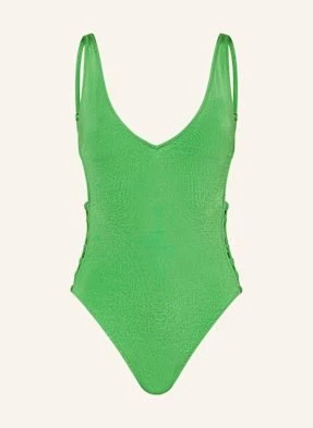 Watercult Strój Kąpielowy Shimmering Solids gruen