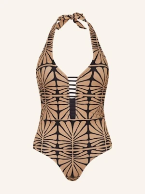 Watercult Strój Kąpielowy Wiązany Na Szyi Artisan Vibe braun