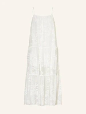 Watercult Sukienka Plażowa Euphoric Bloomwave Z Koronki weiss