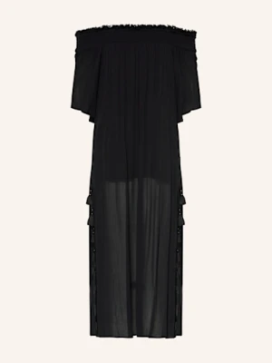 Watercult Sukienka Plażowa Microcraft schwarz