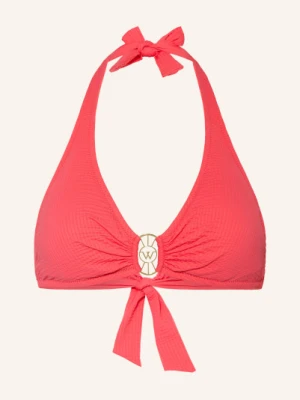 Watercult Top Bikini Z Wiązaniem Na Szyi Suntouched Solids pink
