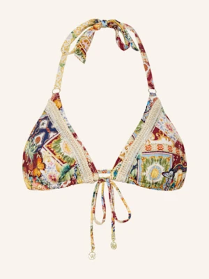Watercult Trójkątny Stanik Bikini Treasured Trove gelb