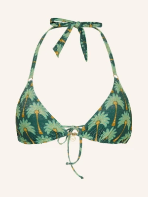 Watercult Górka Bikini Typu Trójkąt Tropical Muse Z Brokatową Przędzą gruen